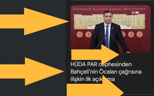 HÜDA PAR cephesinden Bahçeli’nin Öcalan çağrısına ilişkin ilk açıklama