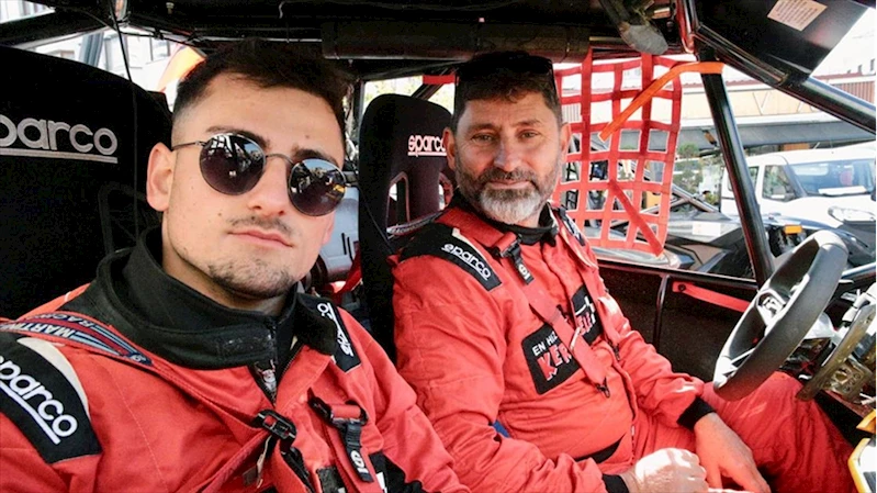 Babanın off-road tutkusu oğluna da geçti