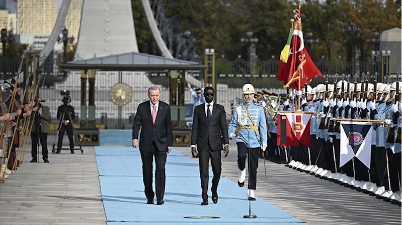 Cumhurbaşkanı Erdoğan, Senegal Cumhurbaşkanı Fay