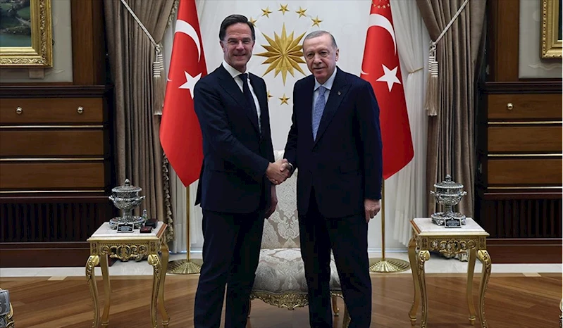 Cumhurbaşkanı Erdoğan, NATO Genel Sekreteri Rutte