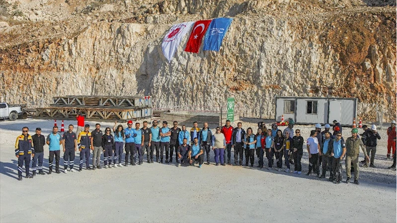 Şırnak Gabar Dağı petrol sahasında 125 personel ile tatbikat yapıldı