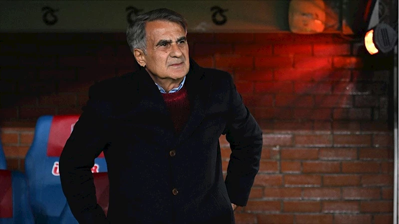 Trabzonspor Teknik Direktörü Şenol Güneş, 