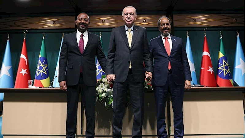 Etiyopya-Somali Ankara bildirisi: Ortak refah doğrultusunda kararlılıkla ilerleme konusunda mutabık kalındı