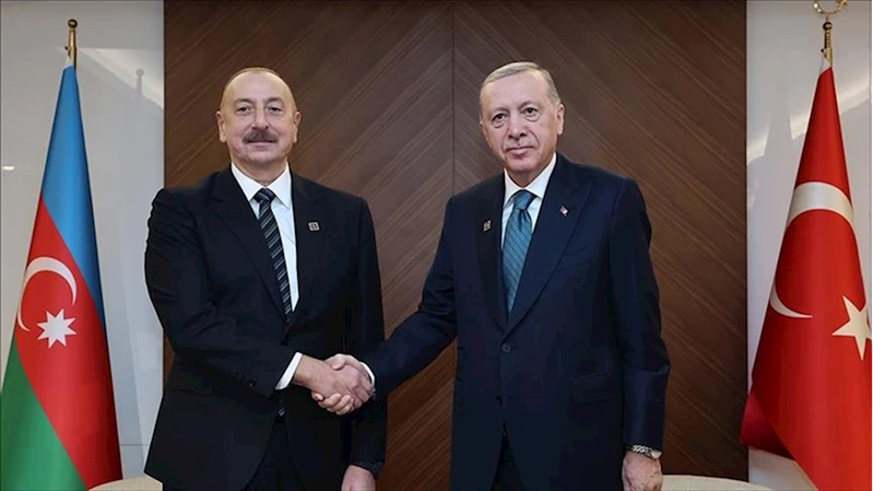 Cumhurbaşkanı Erdoğan, Azerbaycan Cumhurbaşkanı Aliyev