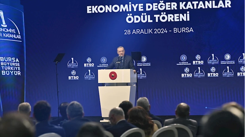 Cumhurbaşkanı Erdoğan: Üretim ve istihdamı korumak için Ocak 2025