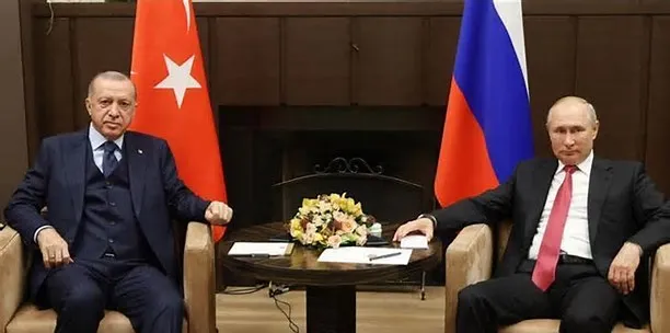 Son dakika... Cumhurbaşkanı Erdoğan ve Putin