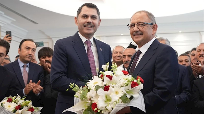 Çevre, Şehircilik ve İklim Değişikliği Bakanı Kurum, görevi Mehmet Özhaseki