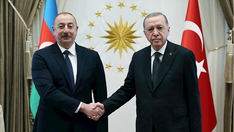 Cumhurbaşkanı Erdoğan, Azerbaycan Cumhurbaşkanı Aliyev ile telefonda görüştü