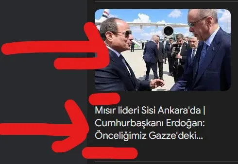 Mısır lideri Sisi Ankara