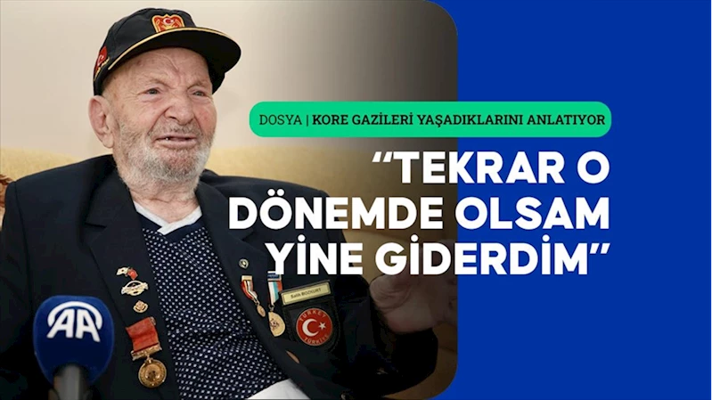 100 yaşındaki Kore gazisi madalyasını gururla taşıyor