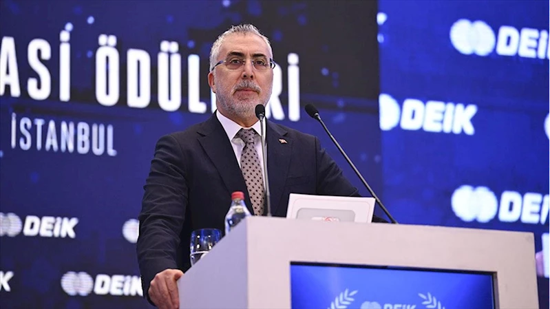 Bakan Işıkhan: 2024 yılı kasım ayı itibarıyla bugün açıklanan iş gücümüz, yüzde 54,2 seviyesine ulaşmıştır