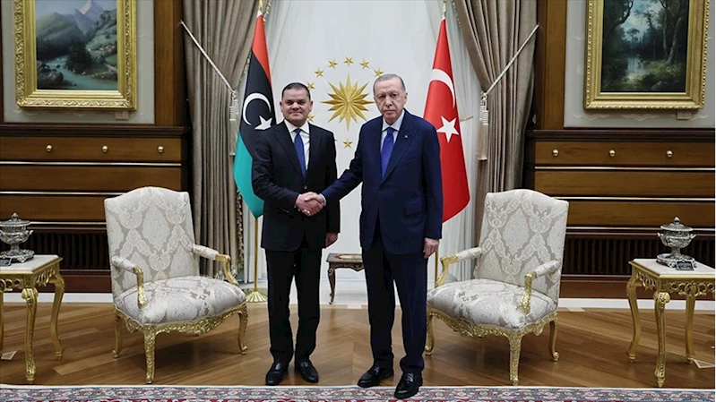 Cumhurbaşkanı Erdoğan, Libya Başbakanı Dibeybe