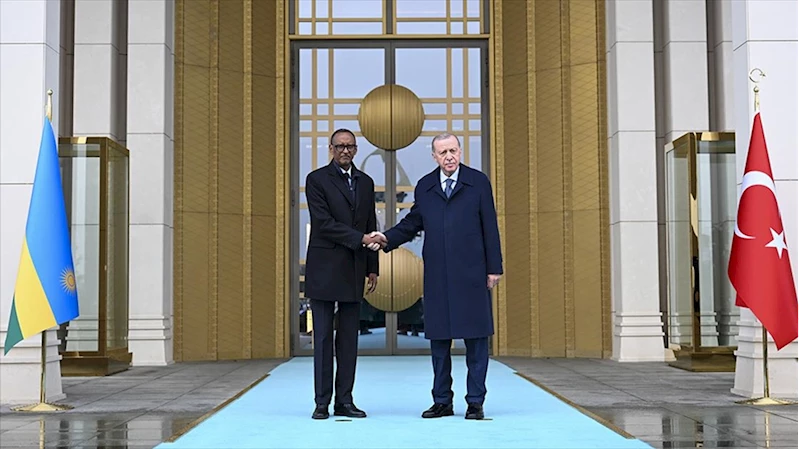 Cumhurbaşkanı Erdoğan, Ruanda Cumhurbaşkanı Kagame