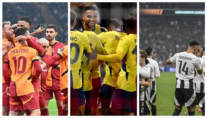 Galatasaray, Fenerbahçe ve Beşiktaş