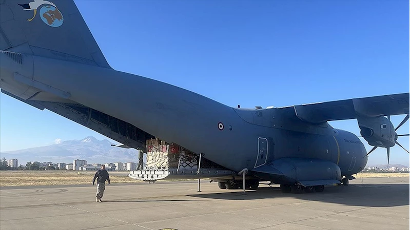 Gazze için hazırlanan 24 ton gıda malzemesi Ürdün