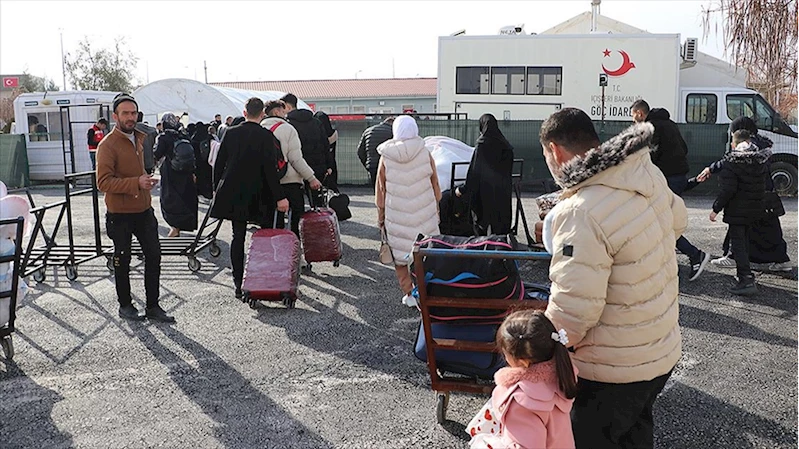 Göç İdaresi Başkanlığından Suriyelilerin geri dönüş işlemlerine ilişkin bilgilendirme 