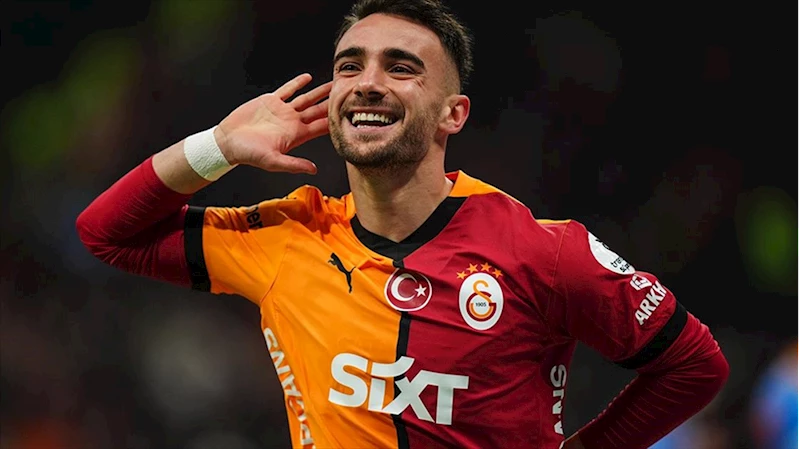 Galatasaraylı Yunus Akgün, kariyerinin en golcü sezonunu yaşıyor