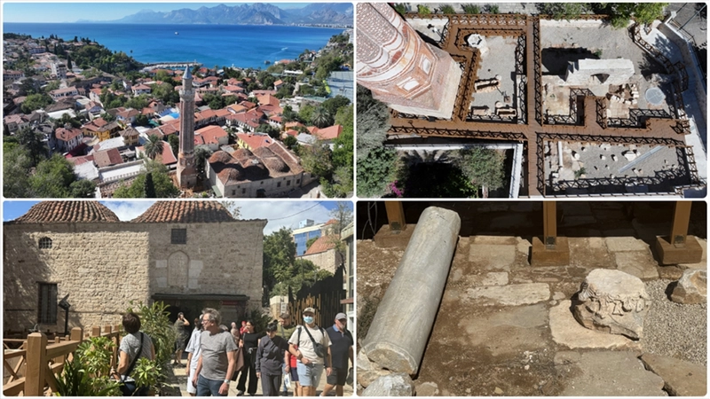 Yivli Minare çevresindeki kazılarda açığa çıkarılan mezarlardan 3