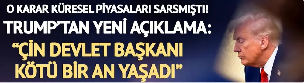 Nadir toprak elementi misillemesinin ardından Trump