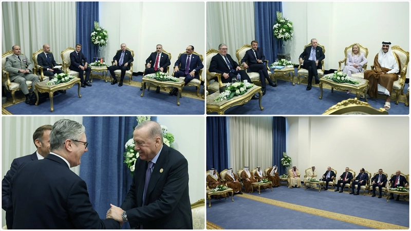 Cumhurbaşkanı Erdoğan’dan “Barış için Şarm El-Şeyh Zirvesi