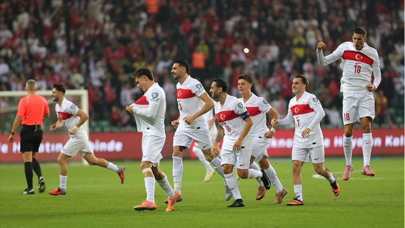 Türkiye 4 golle kazandı