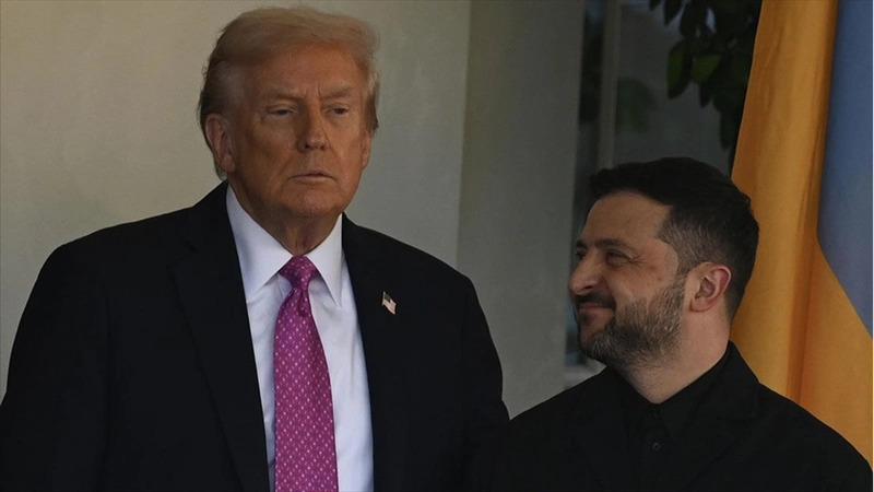 Zelenskiy ile görüşen Trump, Ukrayna