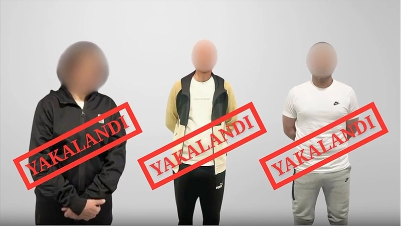 Kırmızı bültenle aranan 3 suçlu Türkiye