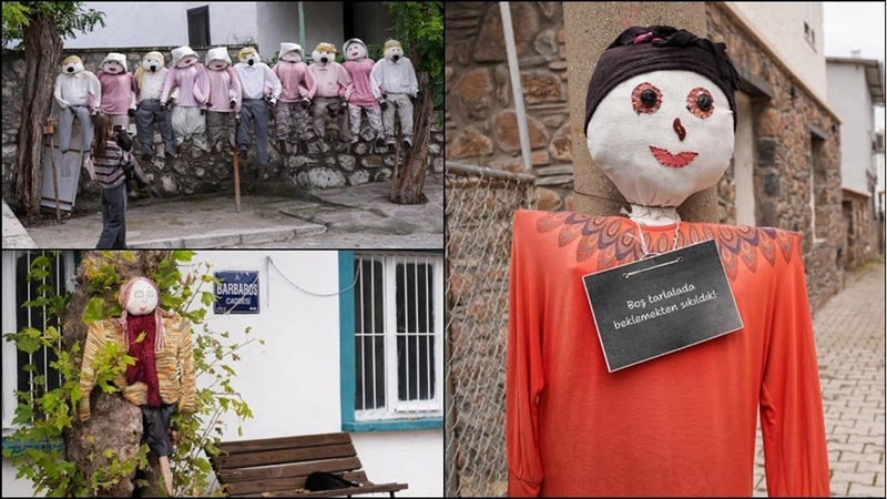 Korkuluklarıyla ilgi gören Barbaros 