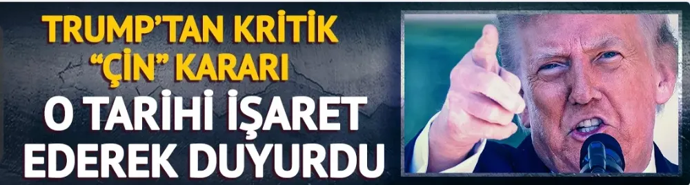 ABD Başkanı Trump