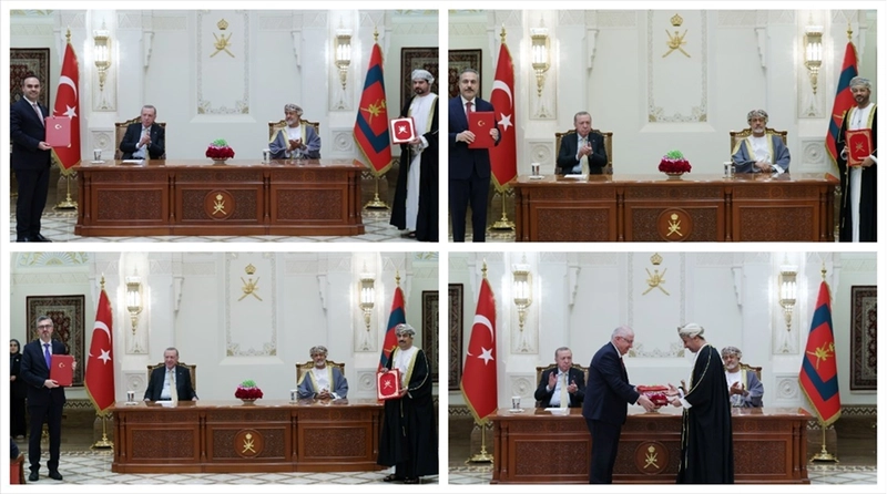 Türkiye ile Umman arasında anlaşmalar imzalandı