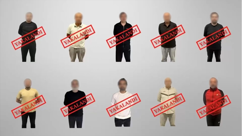 Kırmızı bültenle ve ulusal seviyede aranan 10 suçlu Türkiye