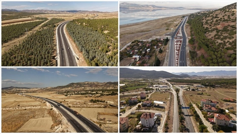 Bakan Uraloğlu Burdur-Tefenni-Çavdır Yolu