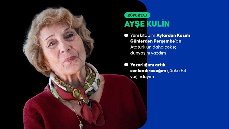 Ayşe Kulin yazarlık serüvenini AA
