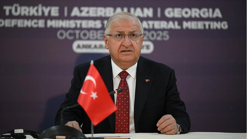 Milli Savunma Bakanı Güler: Türkiye, Azerbaycan ve Gürcistan arasındaki işbirliği Kafkasya