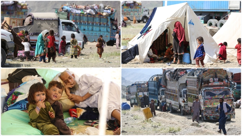 Pakistan ile Afganistan arasındaki Torkham Sınır Kapısı yeniden açıldı