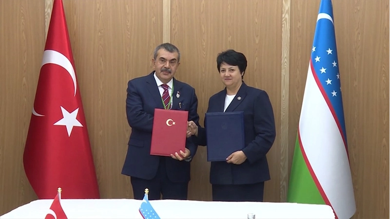 Türkiye ile Özbekistan arasında eğitim alanında işbirliği protokolü imzalandı