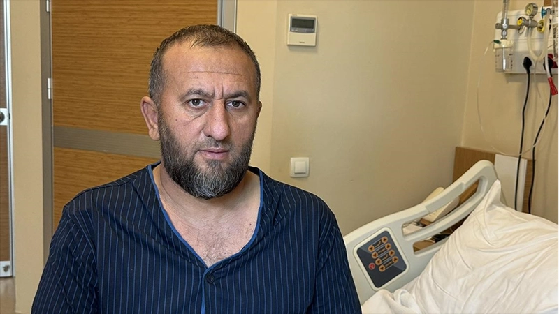 Kazakistanlı hasta Türkiye