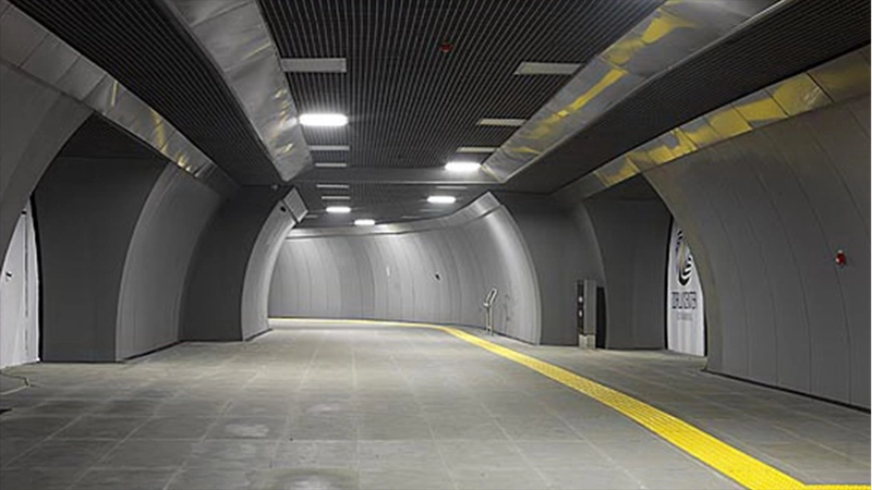 Metro tünellerine olağanüstü durumlarda yaklaşık 1,4 milyon kişi sığınabilecek