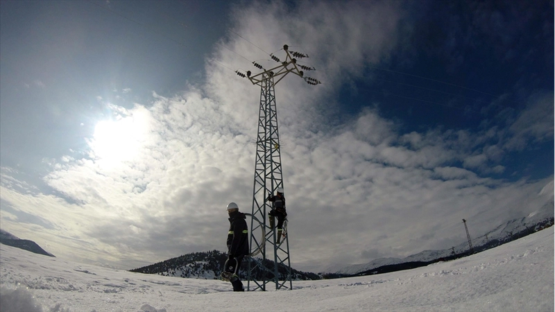 Elektrik iletim hatlarında kış hazırlıkları hızlandı