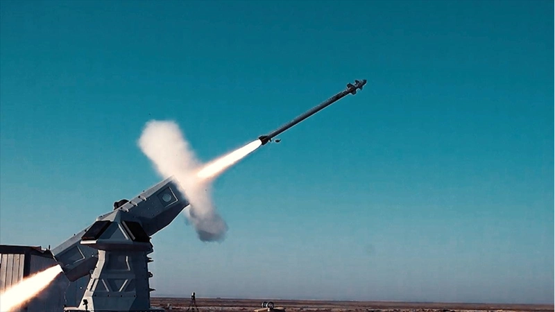 LEVENT Hava Savunma Sistemi ilk hedefini vurdu