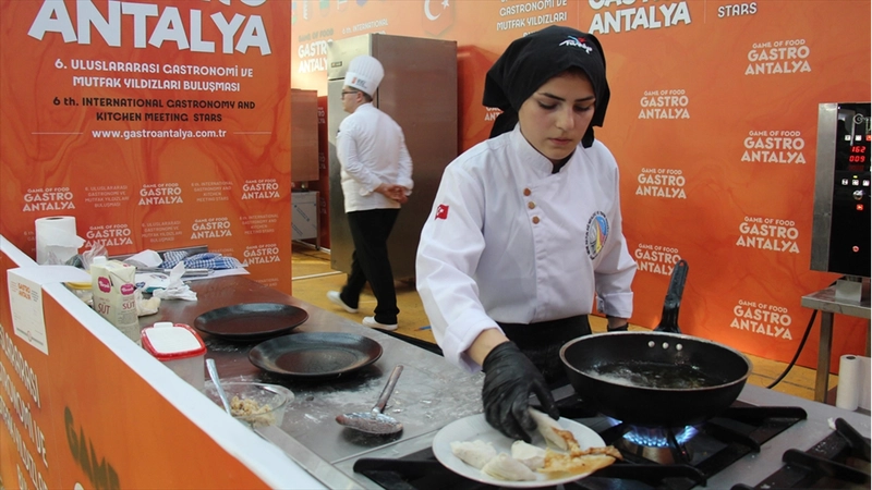 GastroAntalya 42 ülkeden şefleri buluşturdu