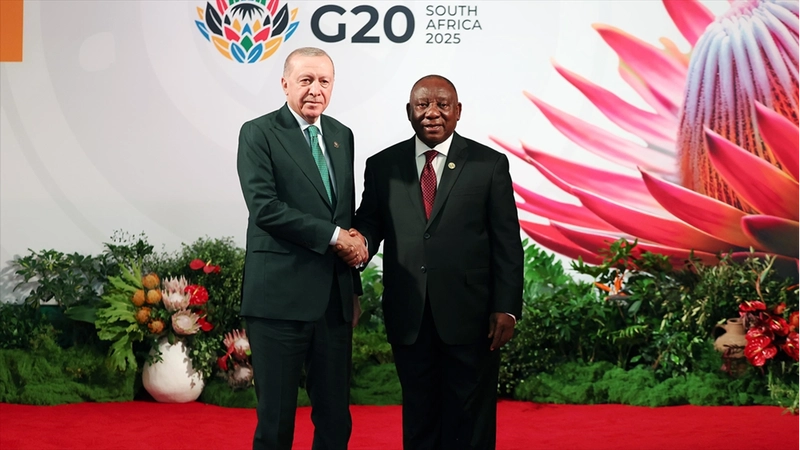 Cumhurbaşkanı Erdoğan, G20 Liderler Zirvesi resmi karşılama törenine katıldı