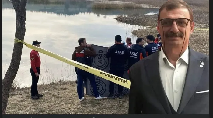  İlçe başkanı gölette ölü bulundu