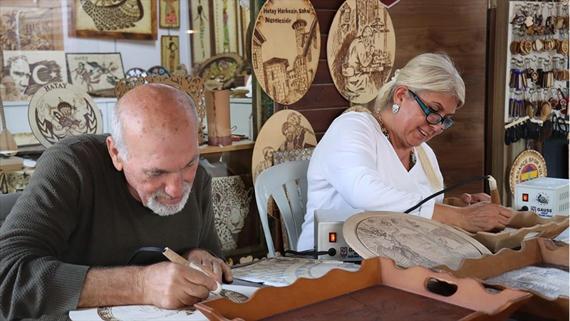 Zanaatkar çift, Hatay