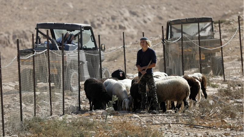 Filistin topraklarını gasbeden İsraillilerin Batı Şeria