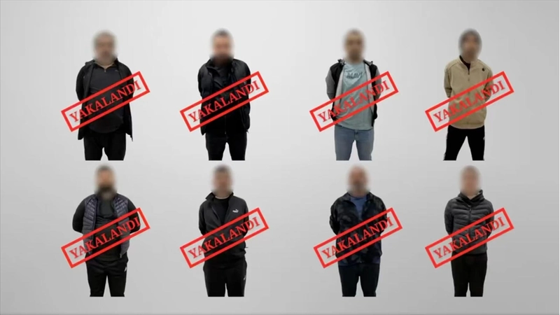 Kırmızı bültenle aranan 3, ulusal seviyede aranan 5 suçlu Türkiye