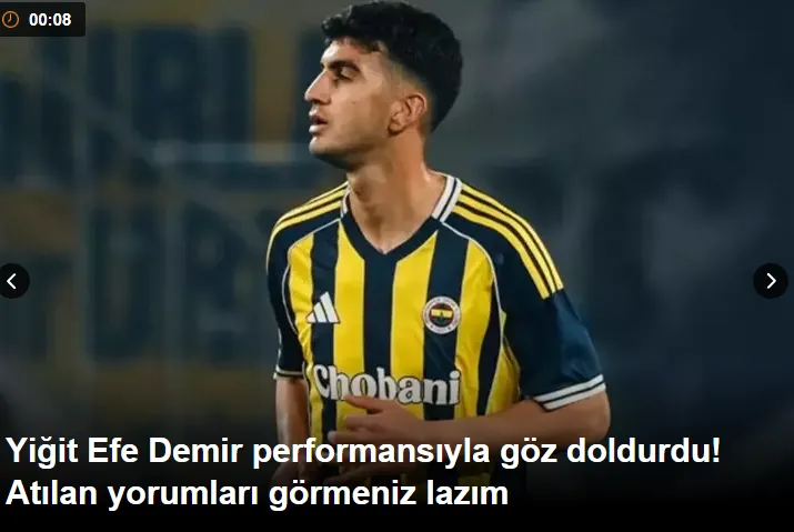 Yiğit Efe Demir performansıyla göz doldurdu! Atılan yorumları görmeniz lazım