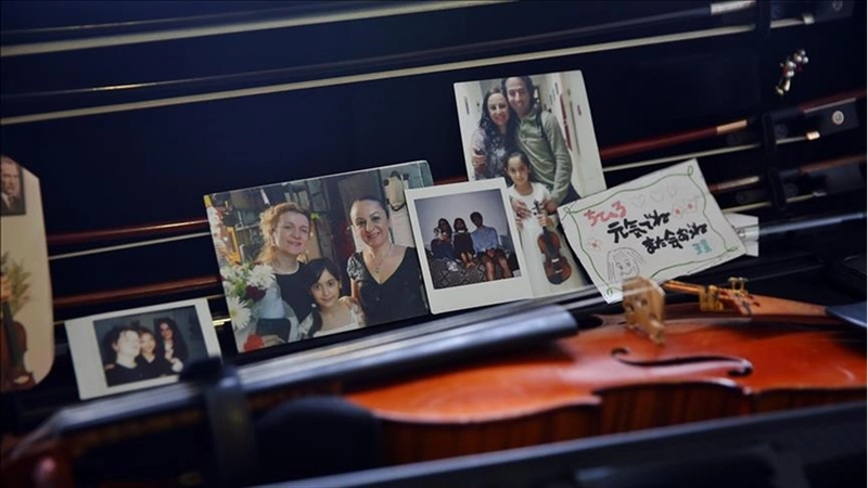 Keman sanatçısı Laçin