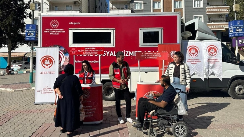 Mobil Sosyal Hizmet Merkezleri ile 226 bin 668 vatandaşa ulaşıldı