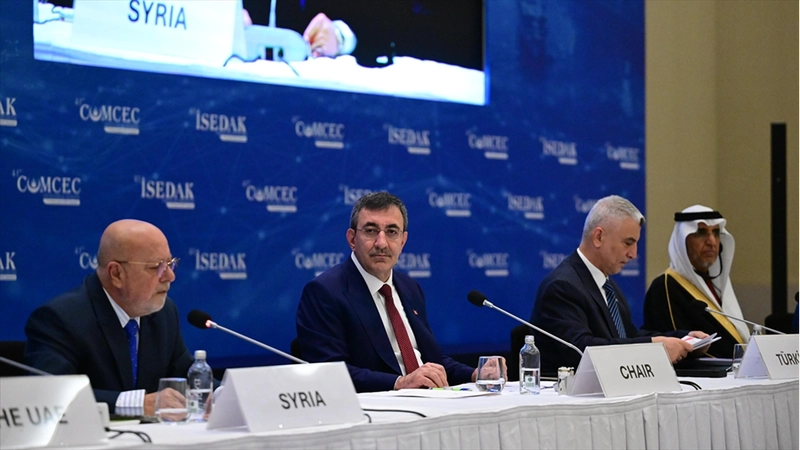 Cumhurbaşkanı Yardımcısı Yılmaz: İSEDAK Suriye Programı ile Suriyeli kardeşlerimizin kalkınma hamlesine katkı sunacağız